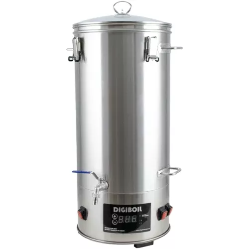 45+ lb DigiBoil Digital Wax Melter (Gen 2) – 35L Stainless Steel Electric Melting Pot – 110V 1600W
