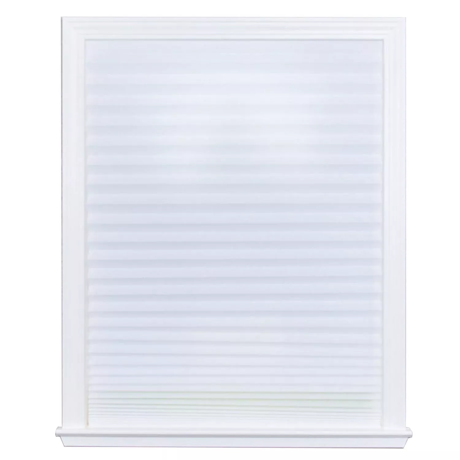 48 In. X 72 In. Light Filtering Cordless Pleated Paper Shade