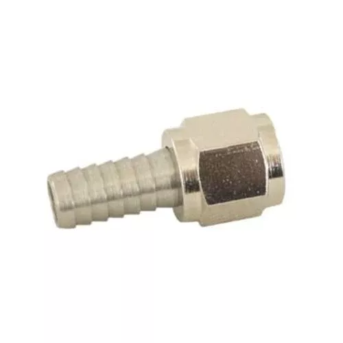 5/16″ Barb with 1/4″ Nut for Threaded / Flared Ball Lock Quick Connect Homebrew Keg Couplers