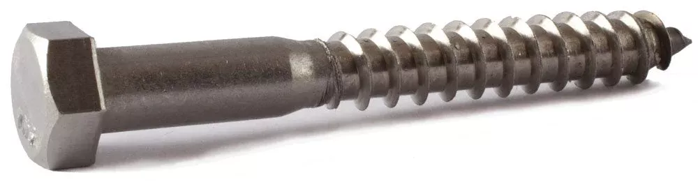 5/16 x 5Hex Lag Screw 18-8 (A2) Stainless Steel