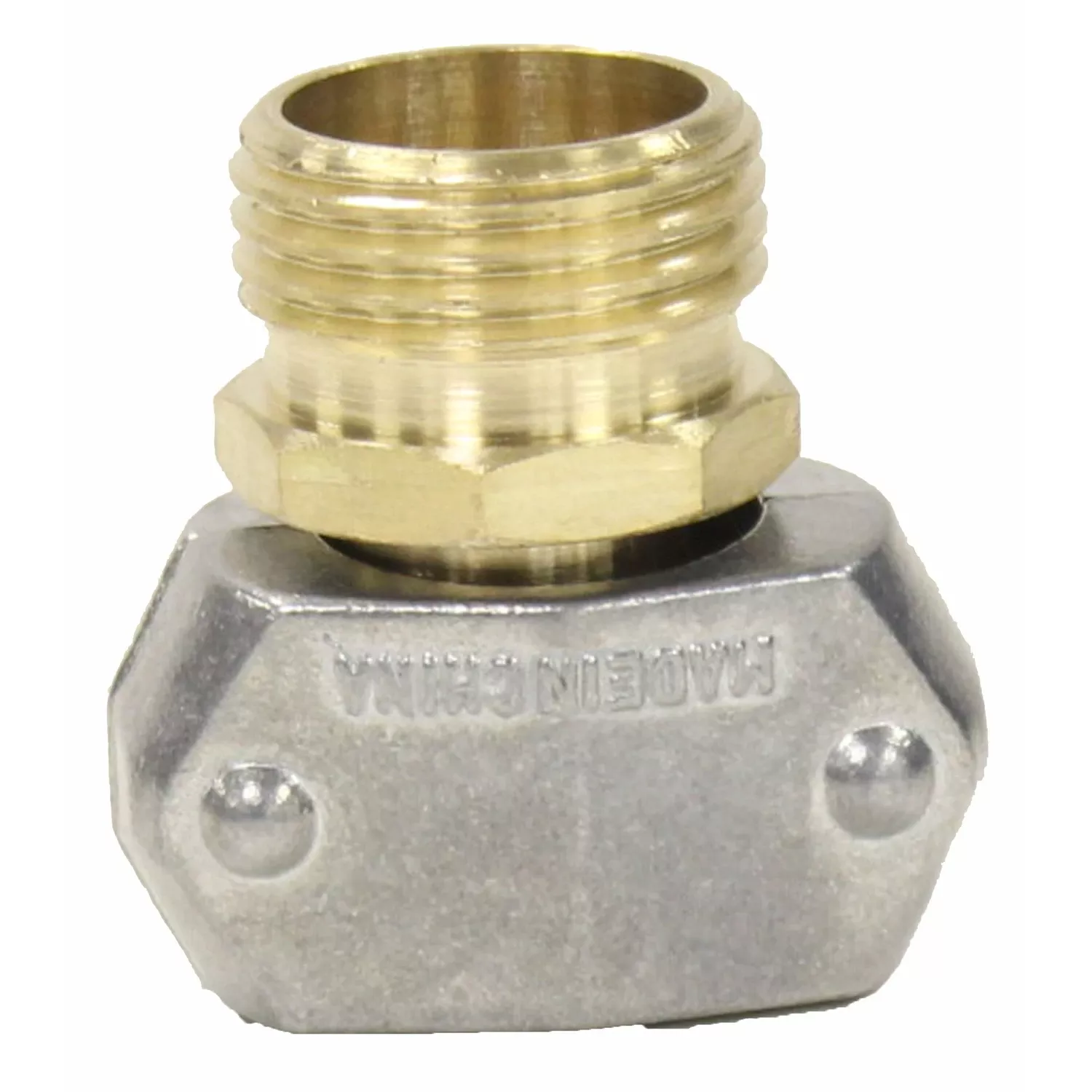 5/8 & 3/4 In. Brass/zinc Threaded Male Clamp Coupling - Durable Hose Connector