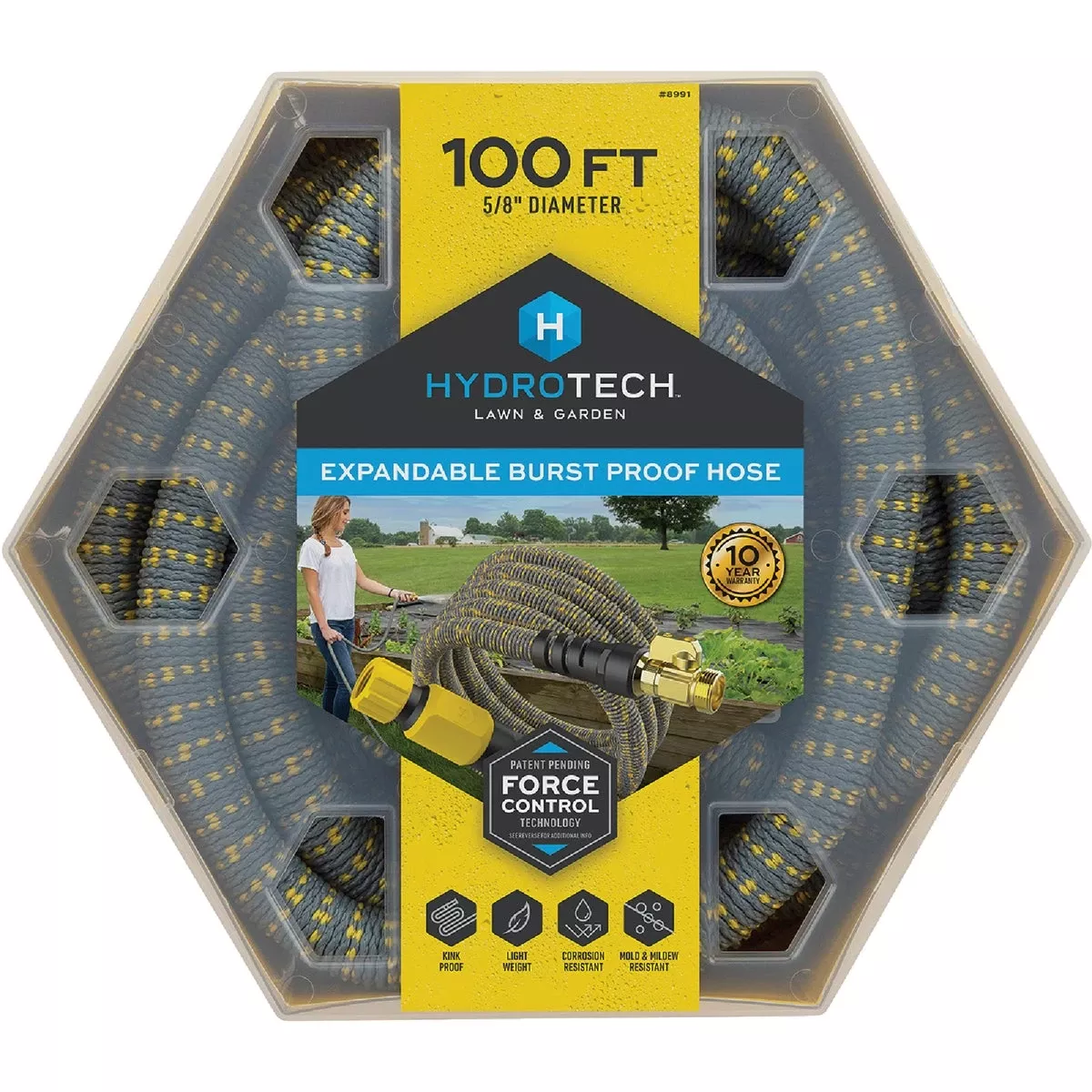 5/8 In. X 100 Ft. Expandable Burst Proof Hose - Yellow