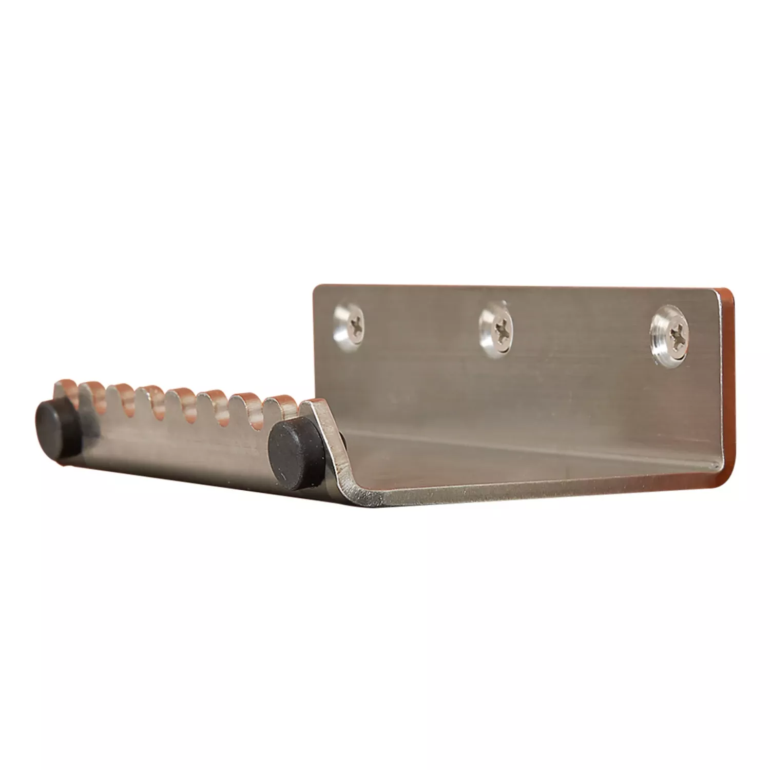 5 In. Silver Stainless Steel Hands-free Door Pull With Flush Mount