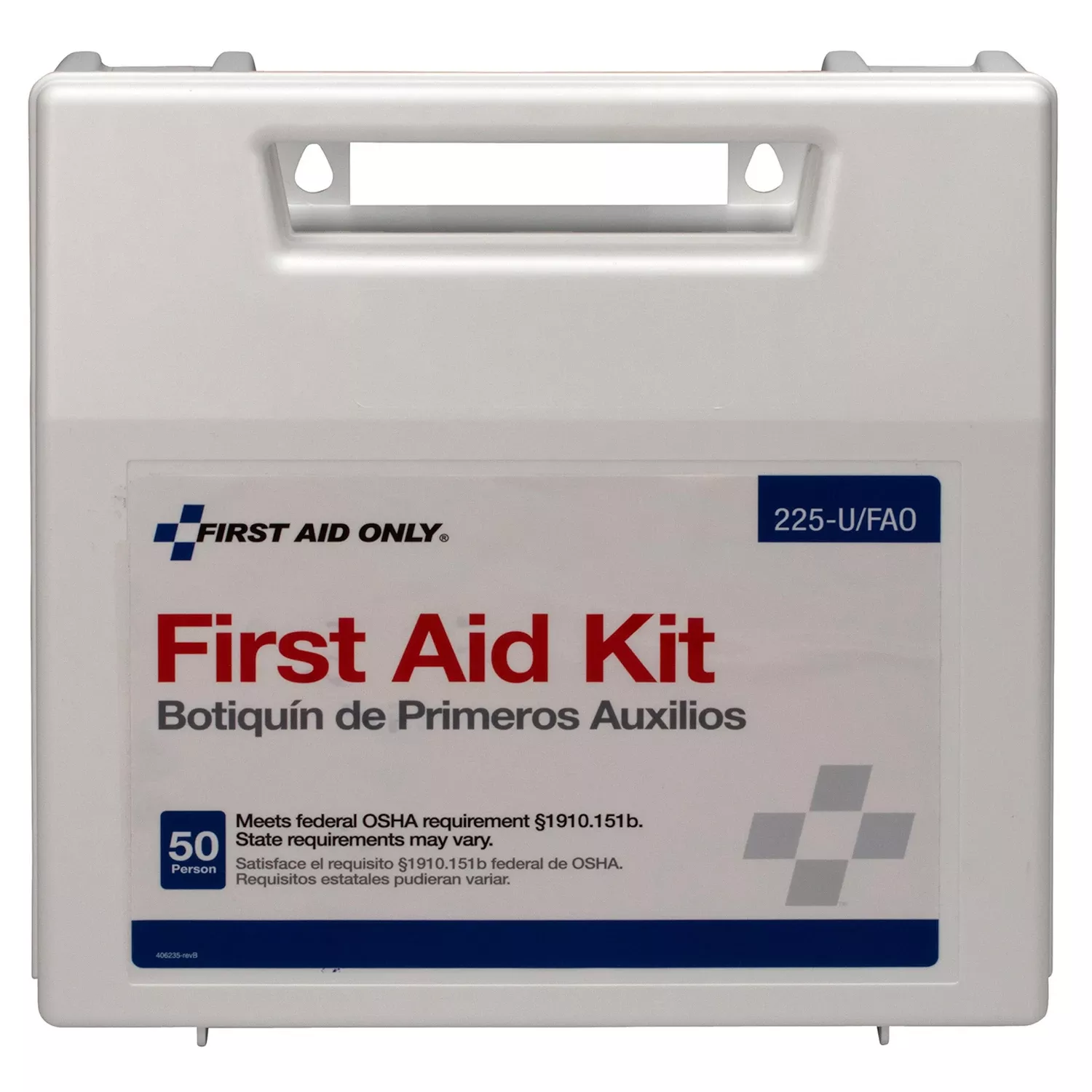 50 Person First Aid Kit 197 Pieces Model 225-u