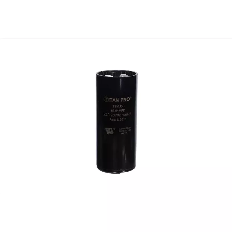 53-64 Mfd 250 Volt Round Start Capacitor Model Ttmj53