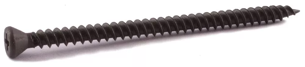6 x 1 5/8 Phillips Trim Sharp Point Drywall Screws Phosphate - Carton (5000)