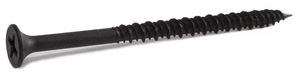 6 x 1 Phillips Bugle Hi-Low Drywall Screws Phosphate - Carton (10,000)