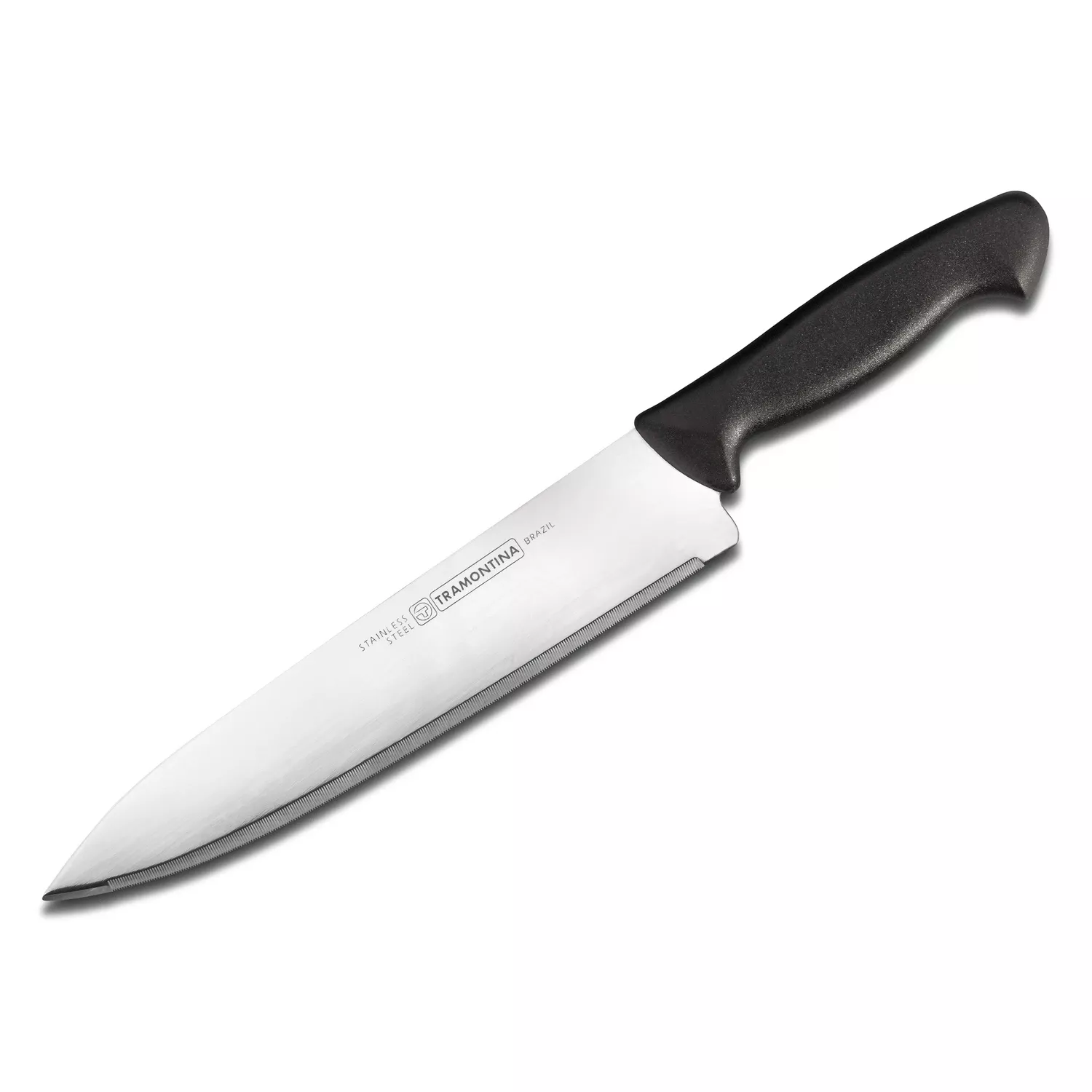 8 Inch Stainless Steel Cook's Knife With Plastic Handle