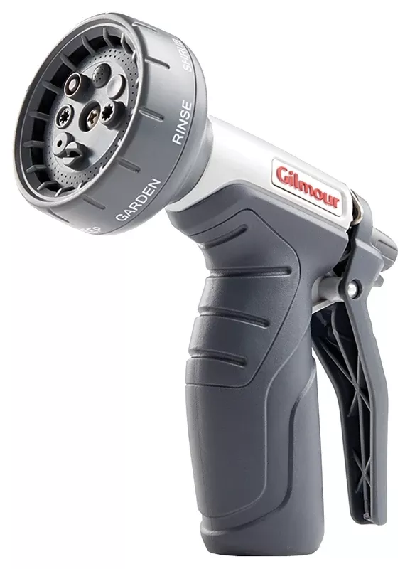 8 Pattern Plastic Hose Nozzle - Lightweight Ergonomic Design