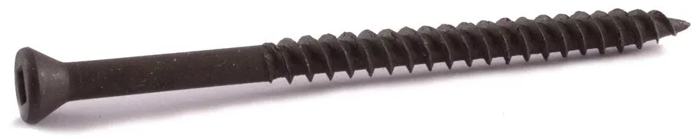 8 x 3 Square Trim Sharp Point Drywall Screws Phosphate Coating - Carton (2000)
