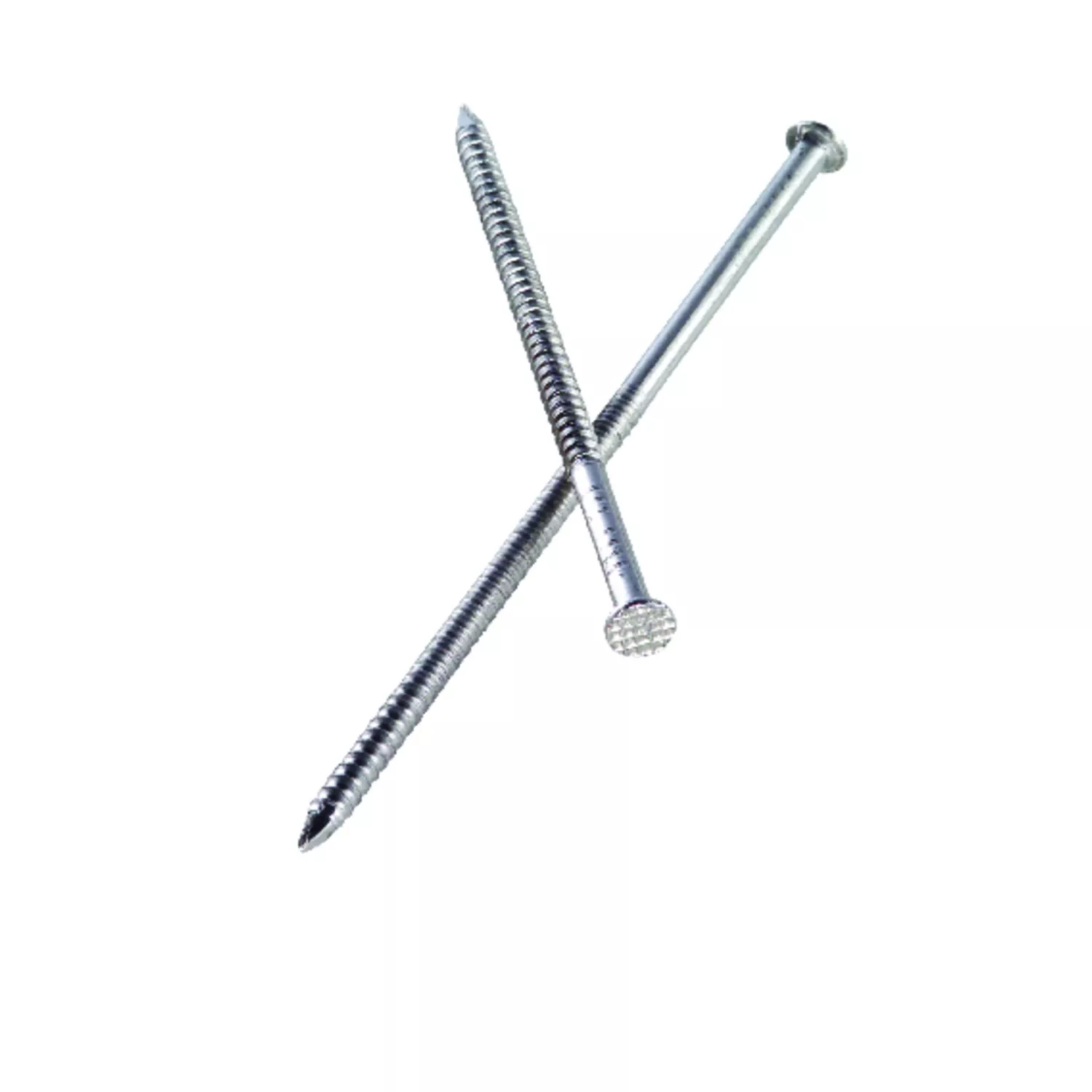8d X 2-1/2 In. Stainless Steel Checkered Siding Nails - 1 Lb.