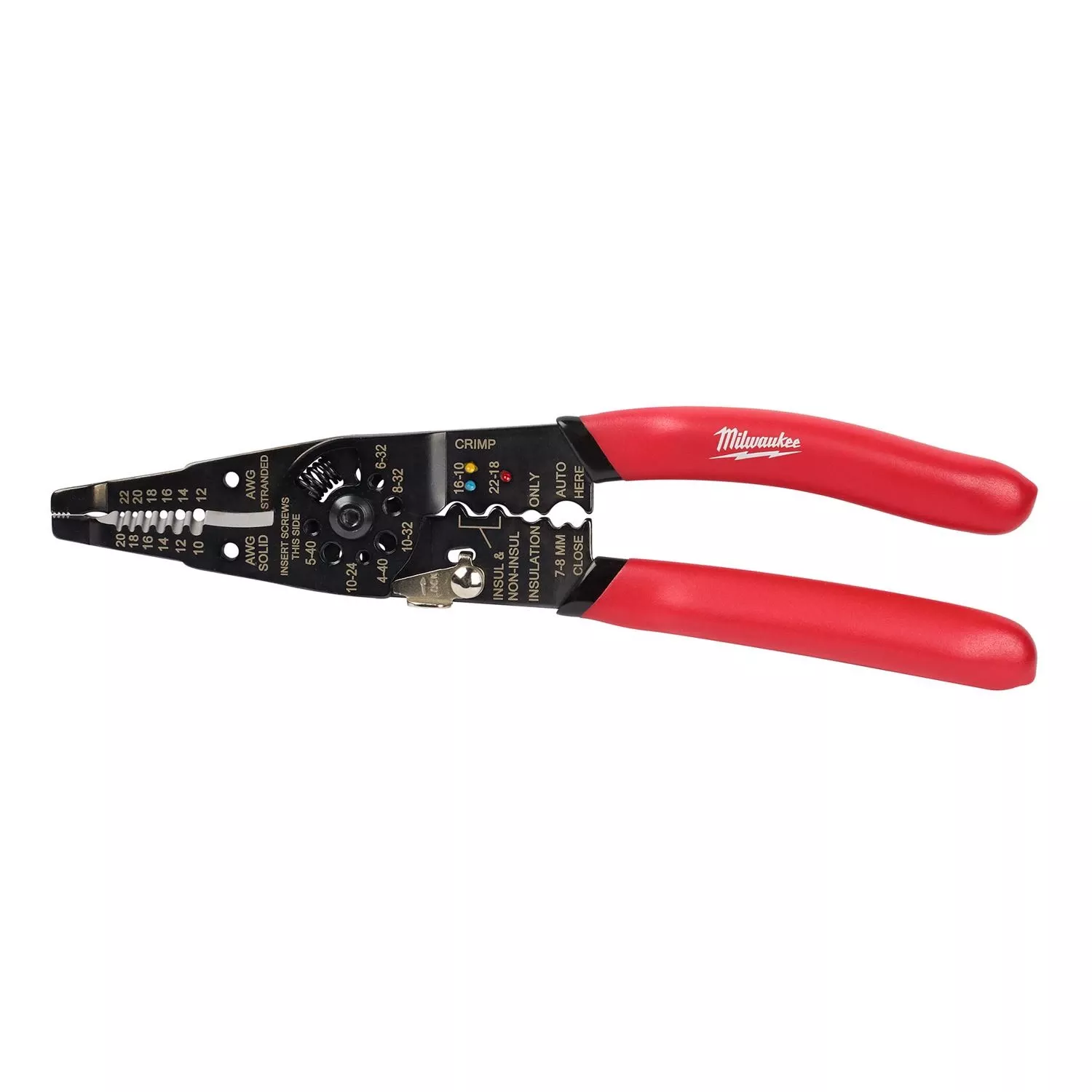 9 In. Multi-purpose Wire Stripper, Cutter, Crimper - Model 48-22-6579