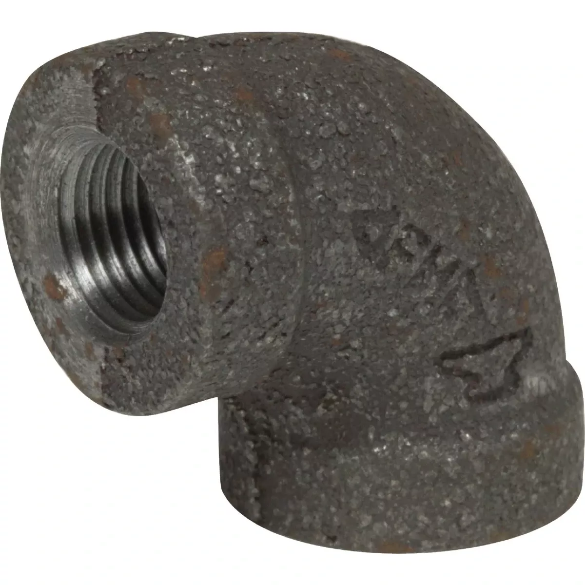 90-degree Black Pipe Elbow, 1-1/4 In.