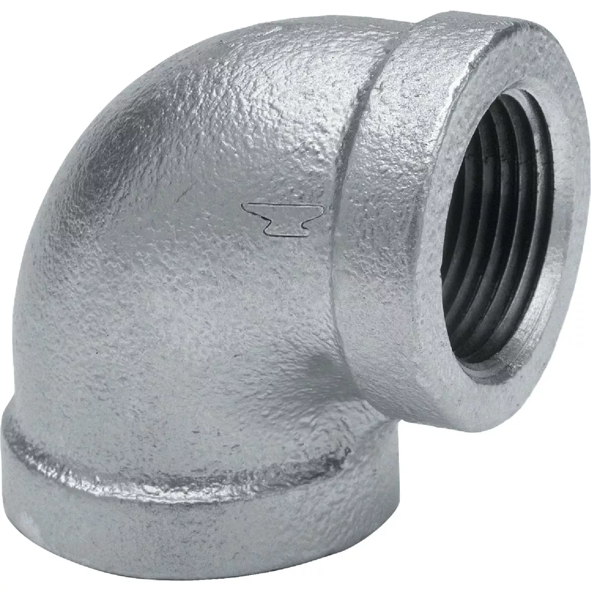 90-degree Galvanized Pipe Elbow, 1/4 In.