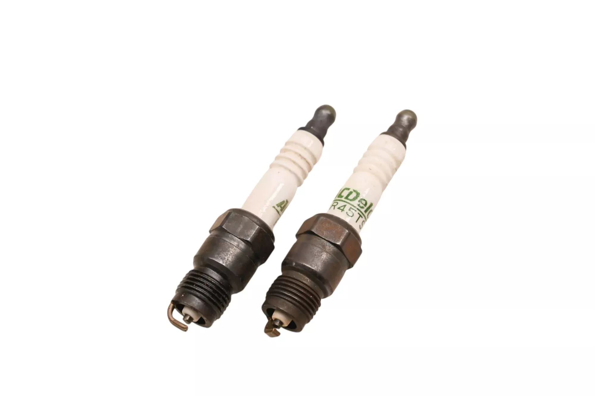 ACDelco R45TS Spark Plugs Qty 2 NOS