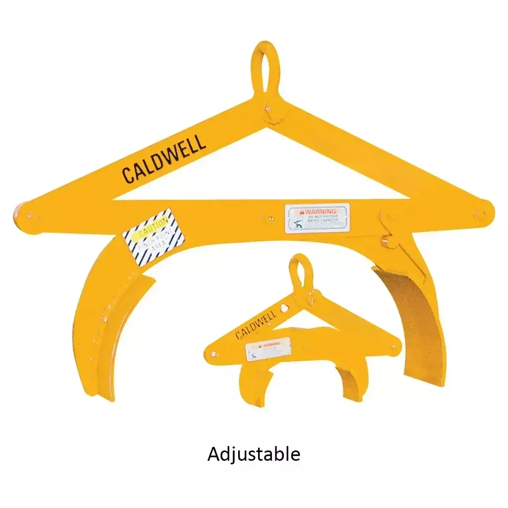 Adjustable Pipe Tong – 4″ to 8″ Diameter – 1 ton – Model PLT – Caldwell