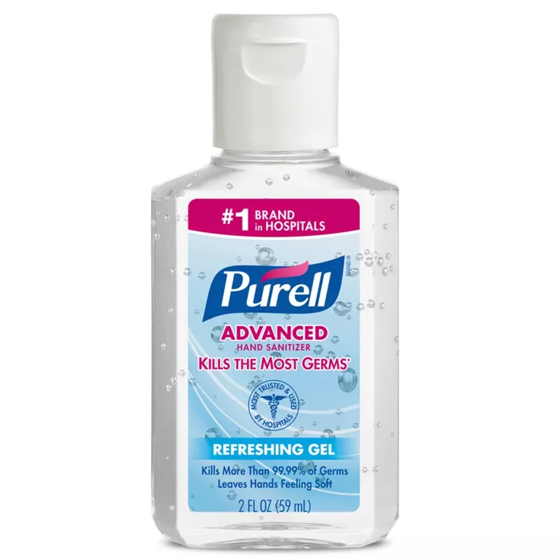 Advanced Hand Sanitizer Gel, 2 Oz.