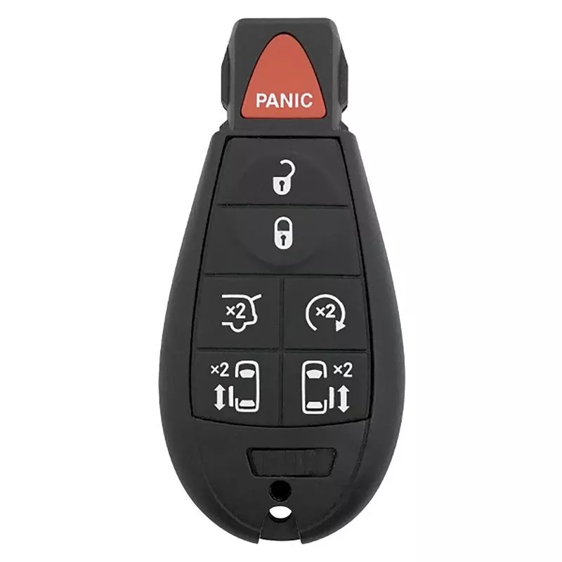 Advanced Security Automotive Fob Key Blank Fbk074 Double Sided For Dodge Vehicles
