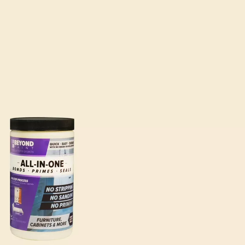 All-in-one Refinishing Paint, Off White, 1-qt.