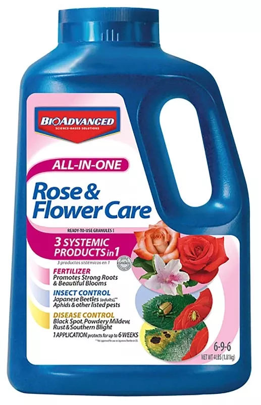 All-in-one Rose Fertilizer, 4 Lb. Granules