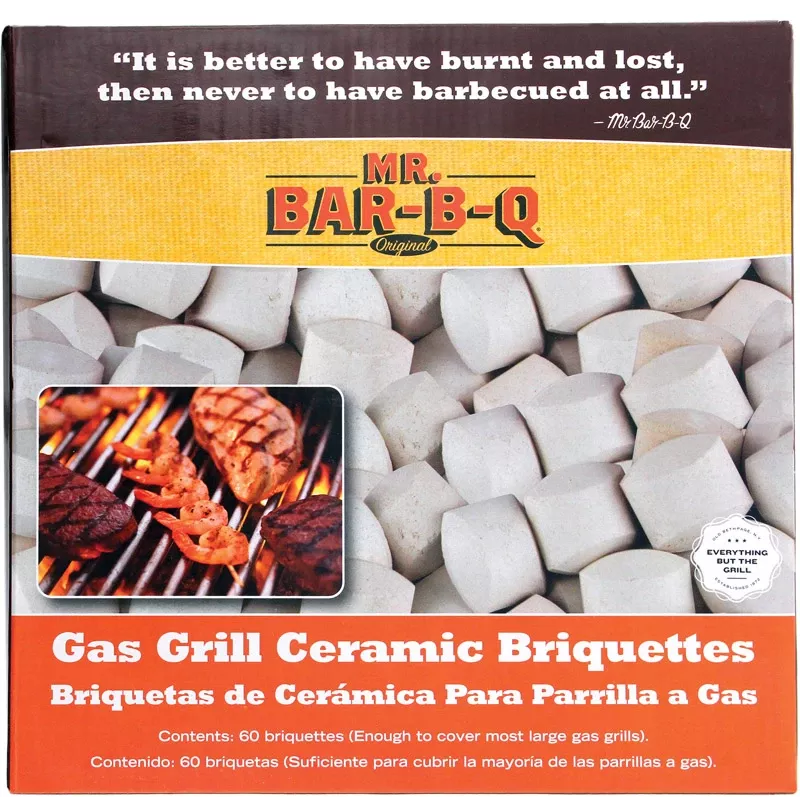 All Natural Original Ceramic Briquettes 7 Lb - 60 Pieces