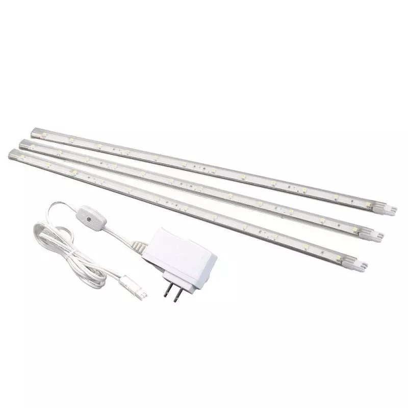 Amerelle 12 In. L White Plug-in Led Strip Light
