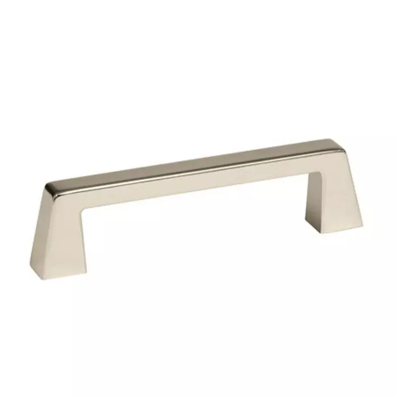 Amerock Blackrock Transitional Arch Cabinet Pull 3-3/4 In. Polished Nickel Silver 1 Pk