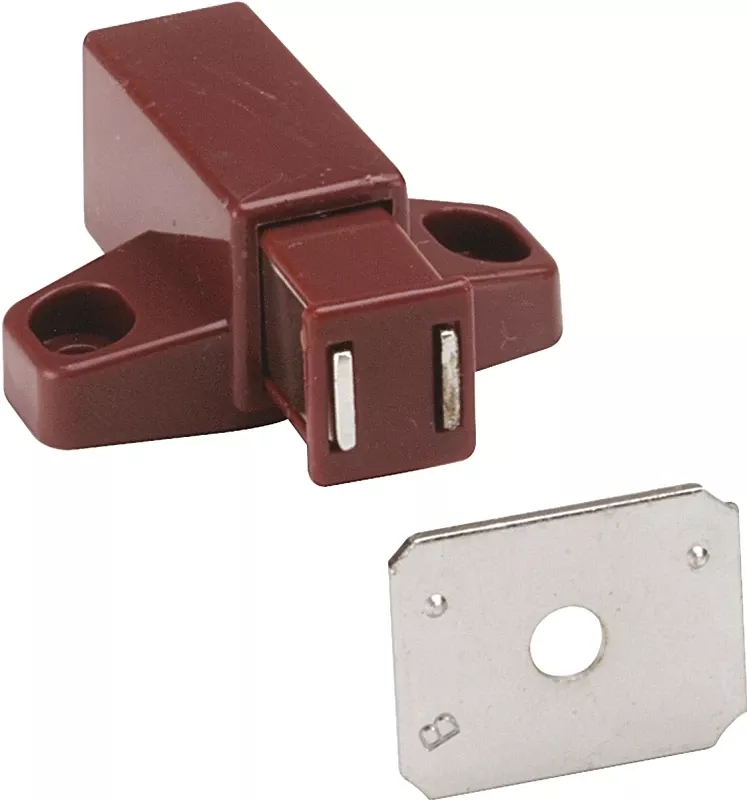 Amerock Brown Steel Magnetic Latch 1 Pk