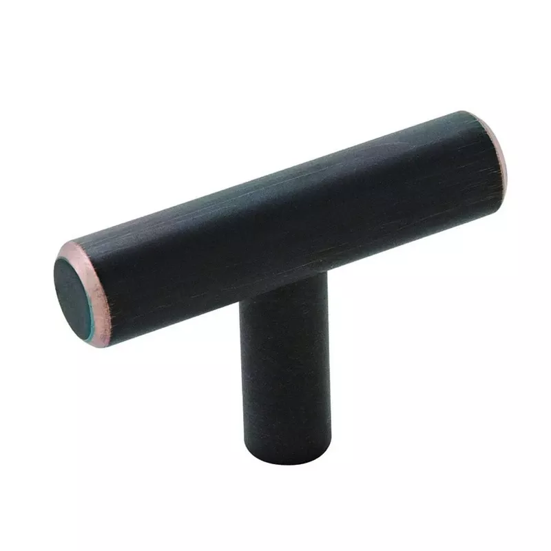 Amerock Contemporary Bar Cabinet Pull Oil Rubbed Bronze Brown 1 Pk