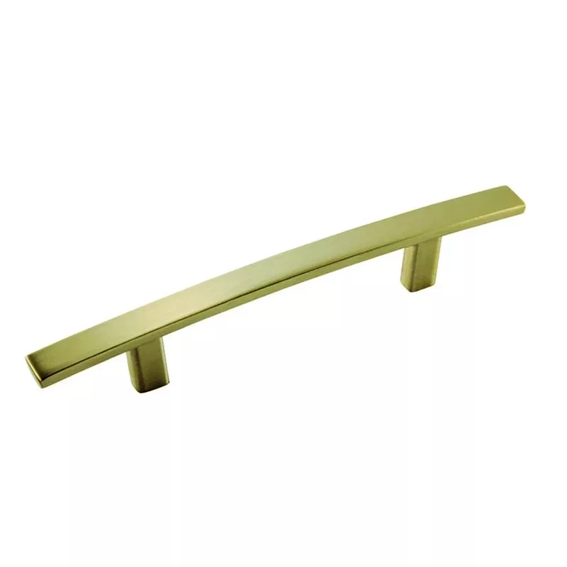 Amerock Cyprus Collection Contemporary Arch Cabinet Pull 3-3/4 In. Golden Champagne Gold 1 Pk