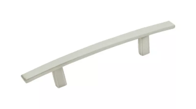 Amerock Cyprus Contemporary Arch Cabinet Pull 3-3/4 In. Satin Nickel Silver 1 Pk