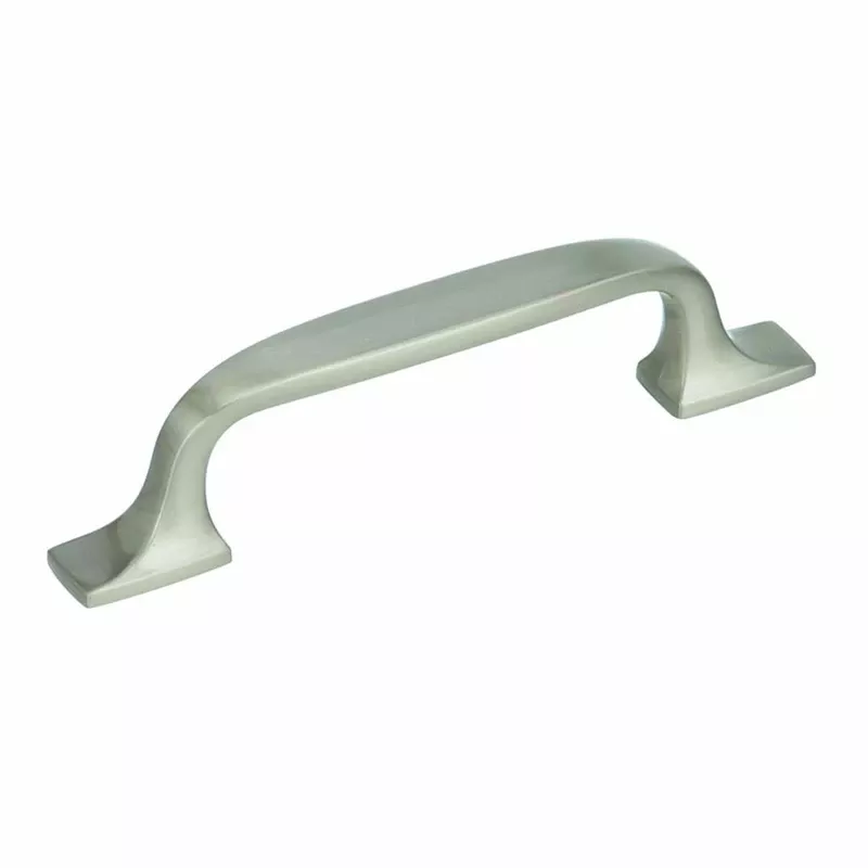 Amerock Highland Ridge Collection Transitional Arch Cabinet Pull 3 In. Satin Nickel Silver 1 Pk