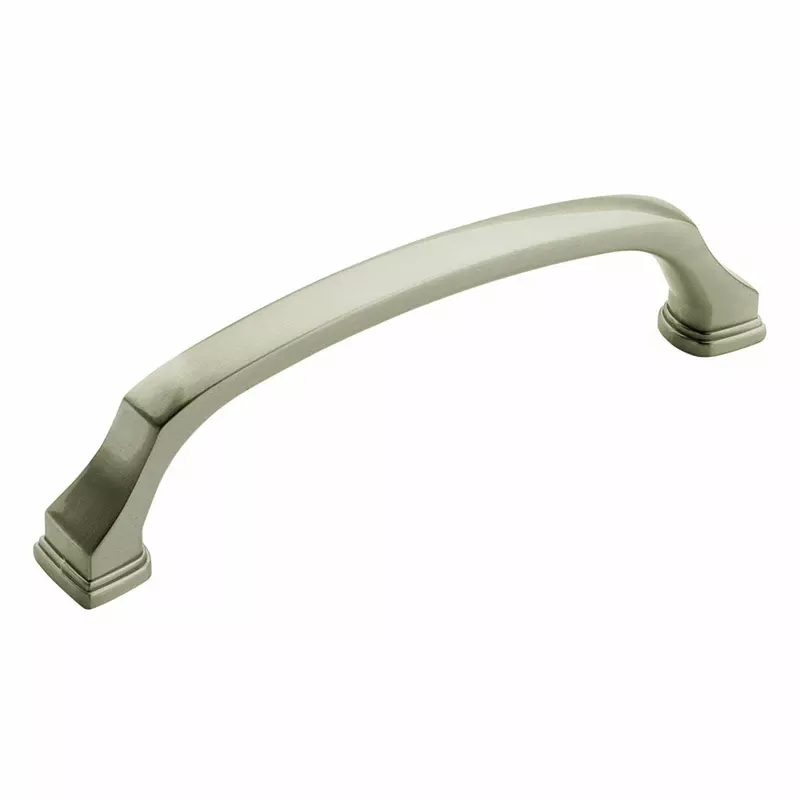 Amerock Traditional Arch Cabinet Pull 5-1/16 In. Satin Nickel Silver 1 Pk