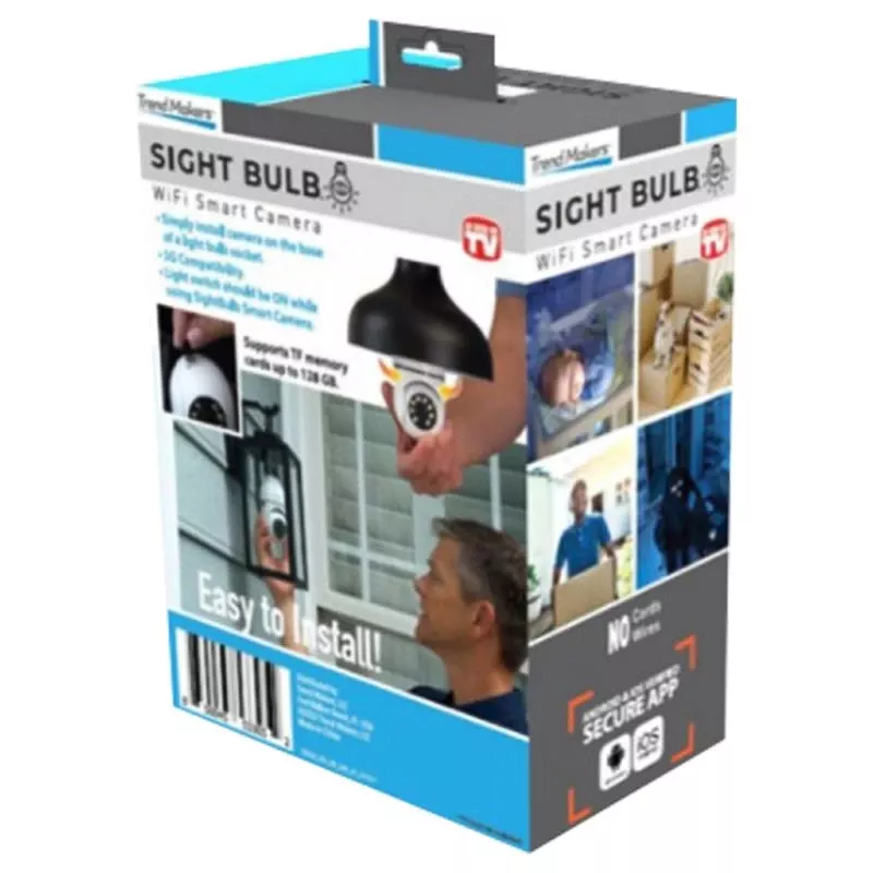 As Seen On Tv Sight Bulb Security Camera 1 Pk