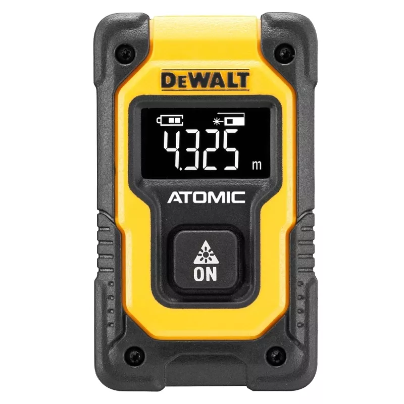 Atomic Pocket Laser Distance Measurer, Rechargeable, 55 Ft. Range