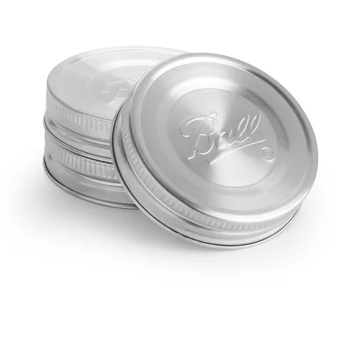 Ball- Canning Jar- Lid- Regular Mouth- Stainless Streel- 3 Pack