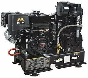 Base-Mount Two Stage Gasoline Air Compressor – ABS-13H-B