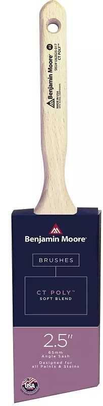Benjamin Moore Ct Poly 2-1/2 In. Soft Angle Paint Brush