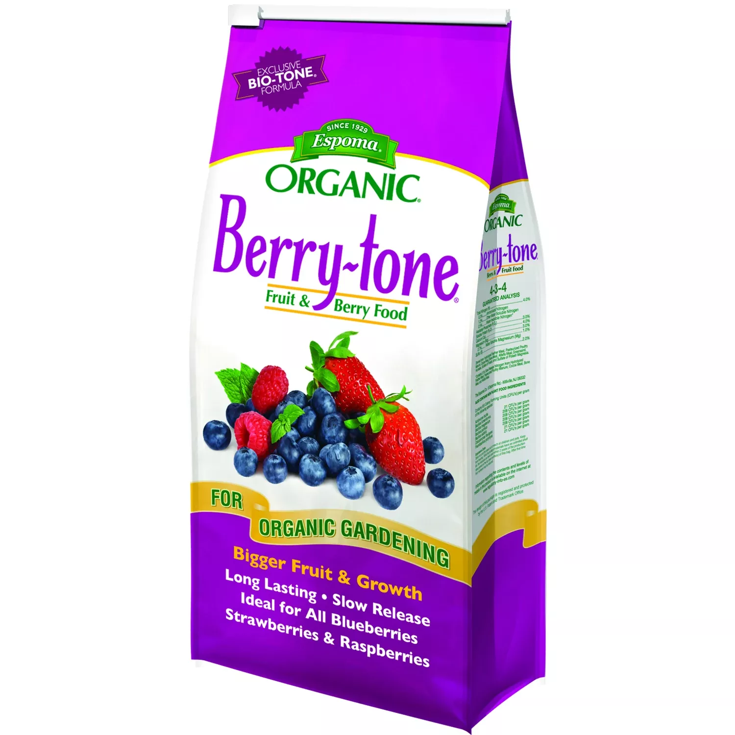 Berry Tone Plant Food, 4-3-4, 4 Lbs.