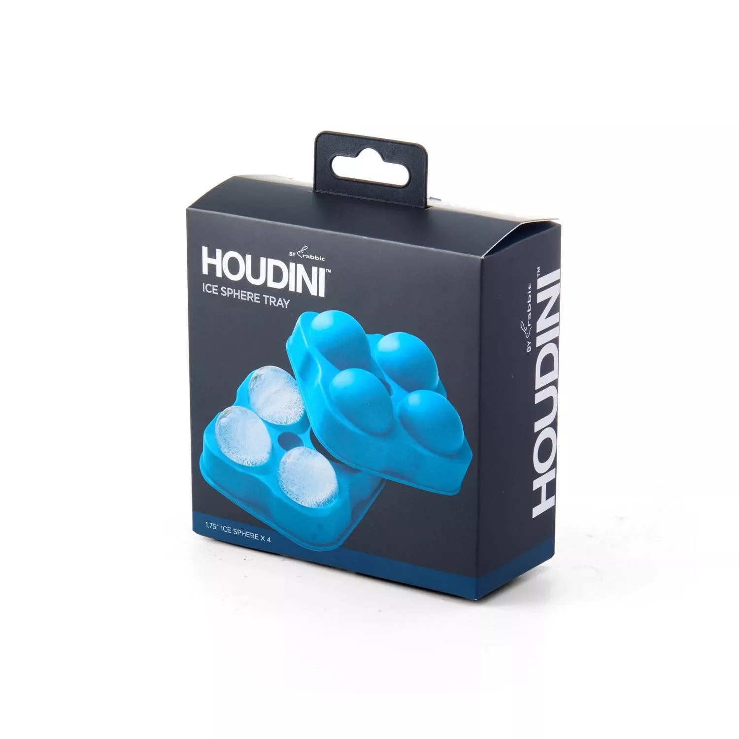 Blue Silicone Ice Sphere Mold - H9-013501t - Makes 4 Ice Spheres