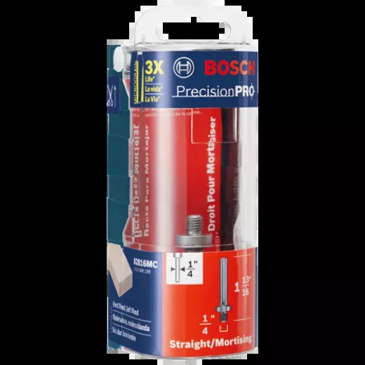 BOSCH 82816MC 1/4 In. Mortising Arbor (Router Bit)