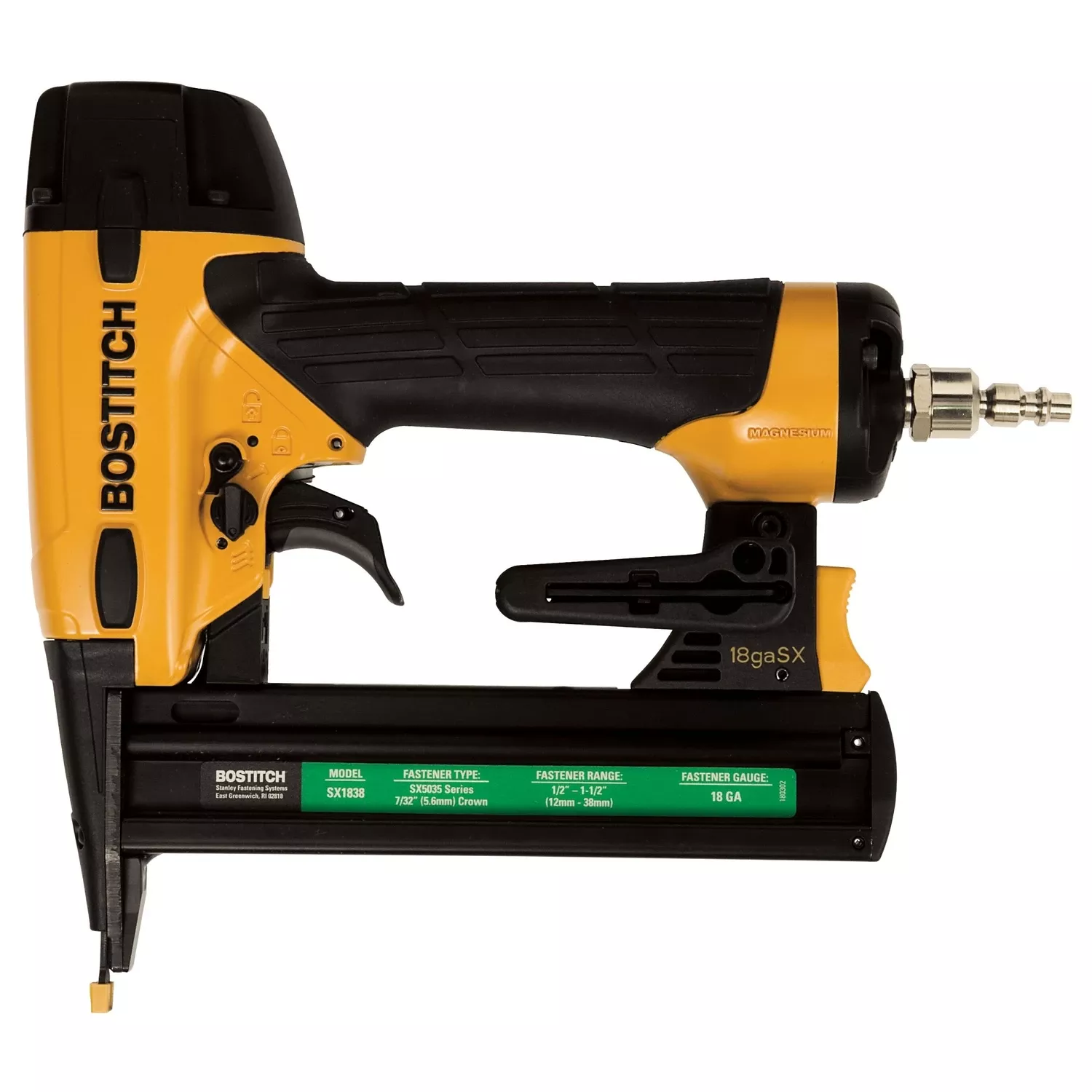 Bostitch 18 Ga. 7/32 In. Narrow Crown Stapler Kit