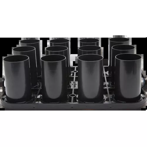 Bottle Rinsing or Purging Rack
