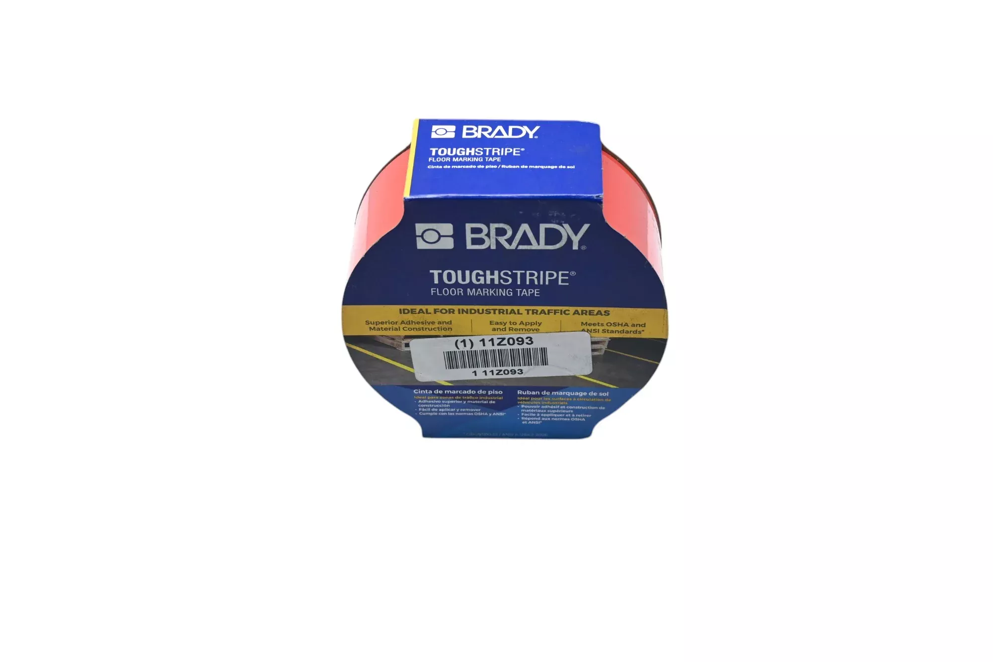 Brady 11Z093 Red Floor Marking Tape NOS
