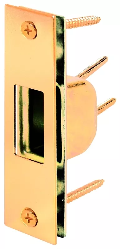Brass High Security Strike Plate 4-7/8 In. X 1-1/4 In.