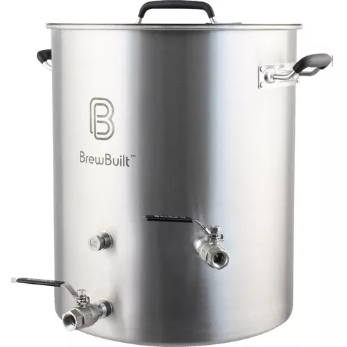 BrewBuilt Whirlpool Stainless Steel Homebrewing Kettle