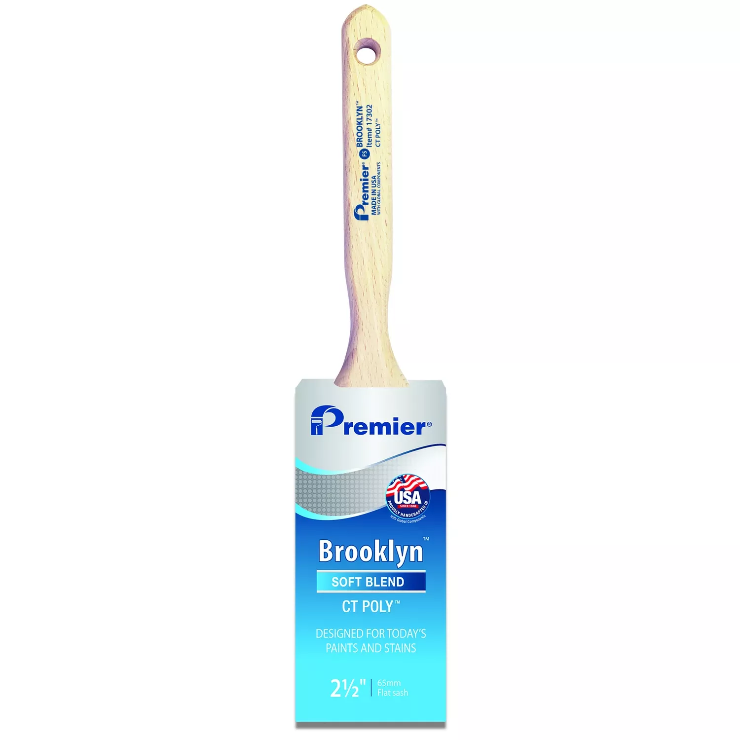 Brooklyn Flat Sash Paint Brush, 2-1/2 In.