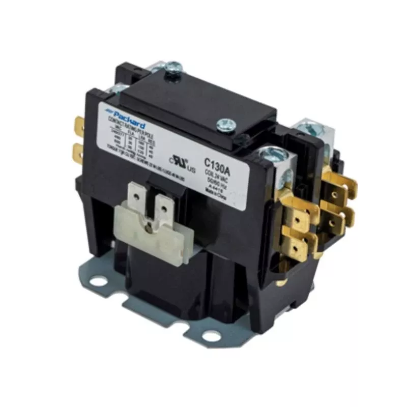 C130a 24v Contactor, 1 Pole, 30 Amps, Foot Mount
