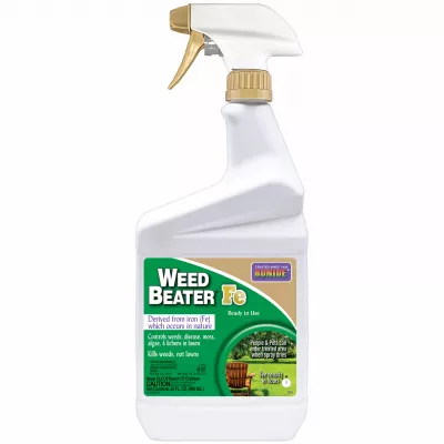 Captain Jack's Lawnweed Brew, Fast-acting Formula Controls Weeds, Moss, Algae, Lichens & Disease, 32 Oz. Spray