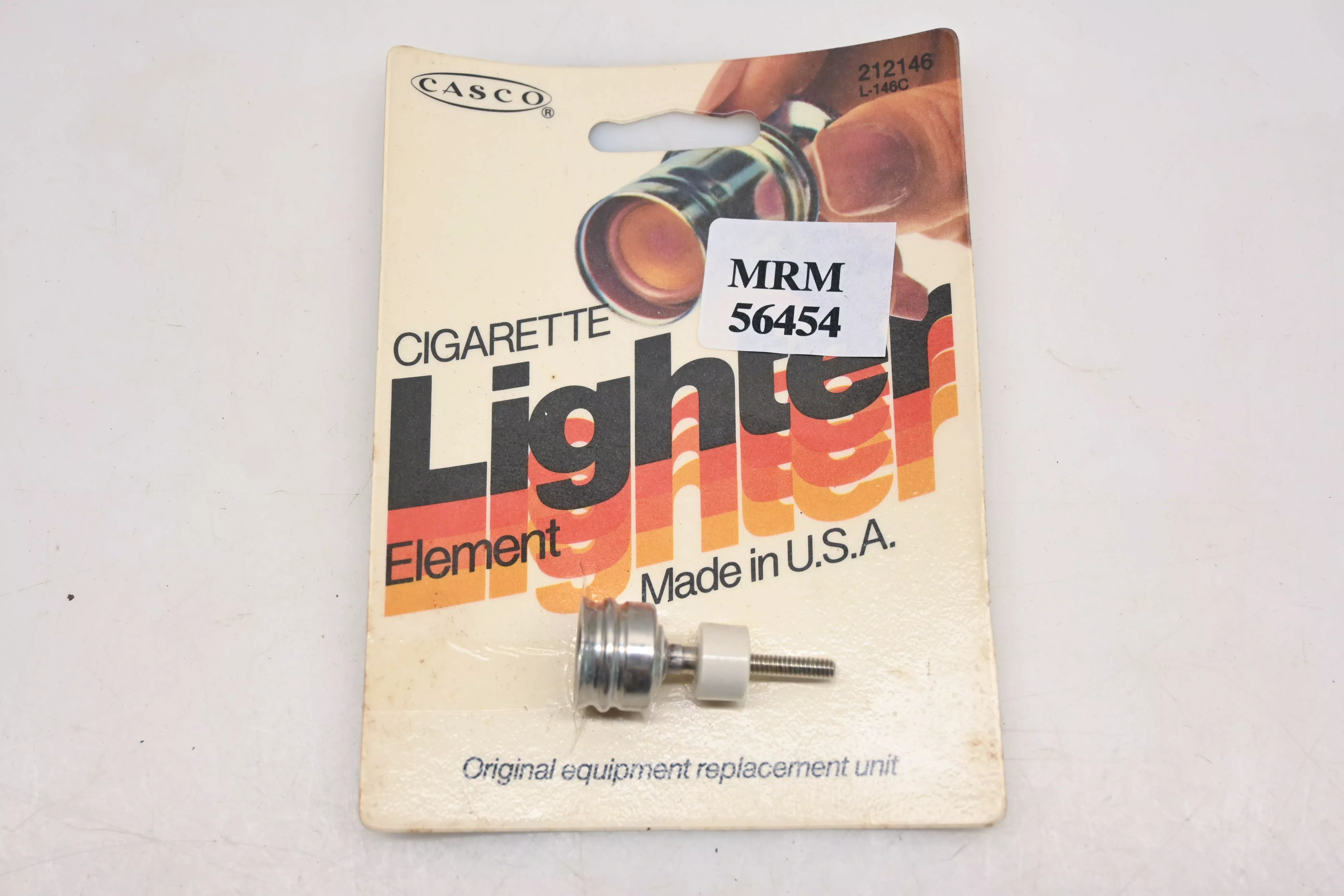 Casco 212146, L146C, 56454 Cigarette Pop-Out Lighter Element NOS